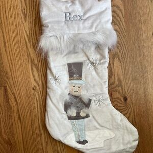 monique lhuillier Pottery barn kids nutcracker stocking